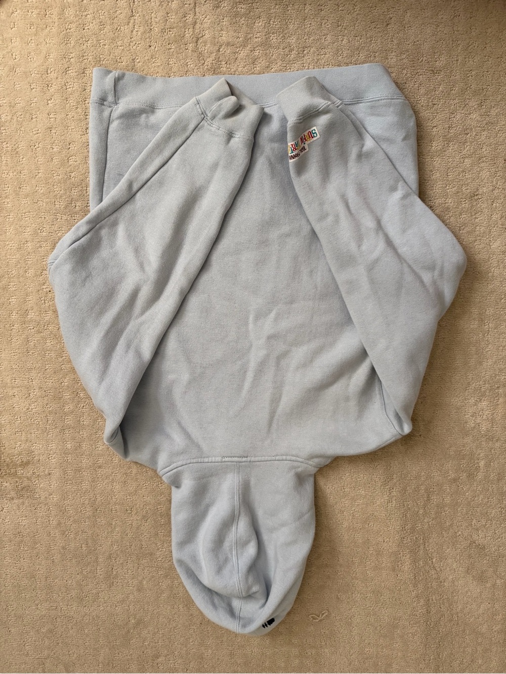 Vintage Paul Frank Light Blue Hoodie c. 2005 (Surf friends with Julius monkey) - Picture 2 of 4